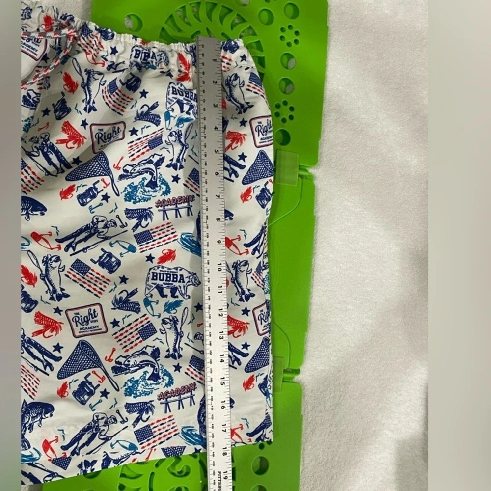 Men's XL Swim Trunks Red, White & Blue The Right‎ Stuff by Academy USA